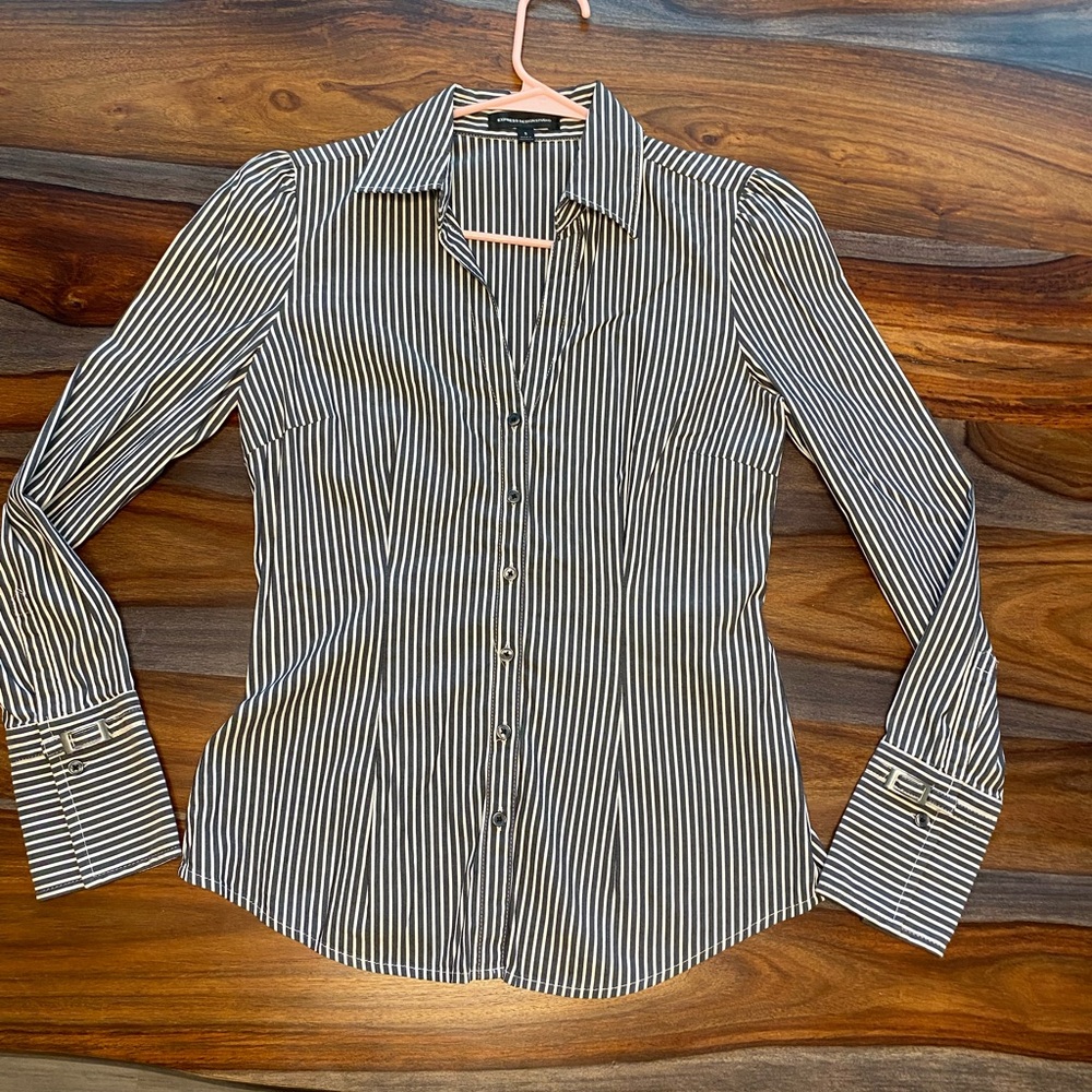 Express Design Studio Professional Button Up Shir… - image 2